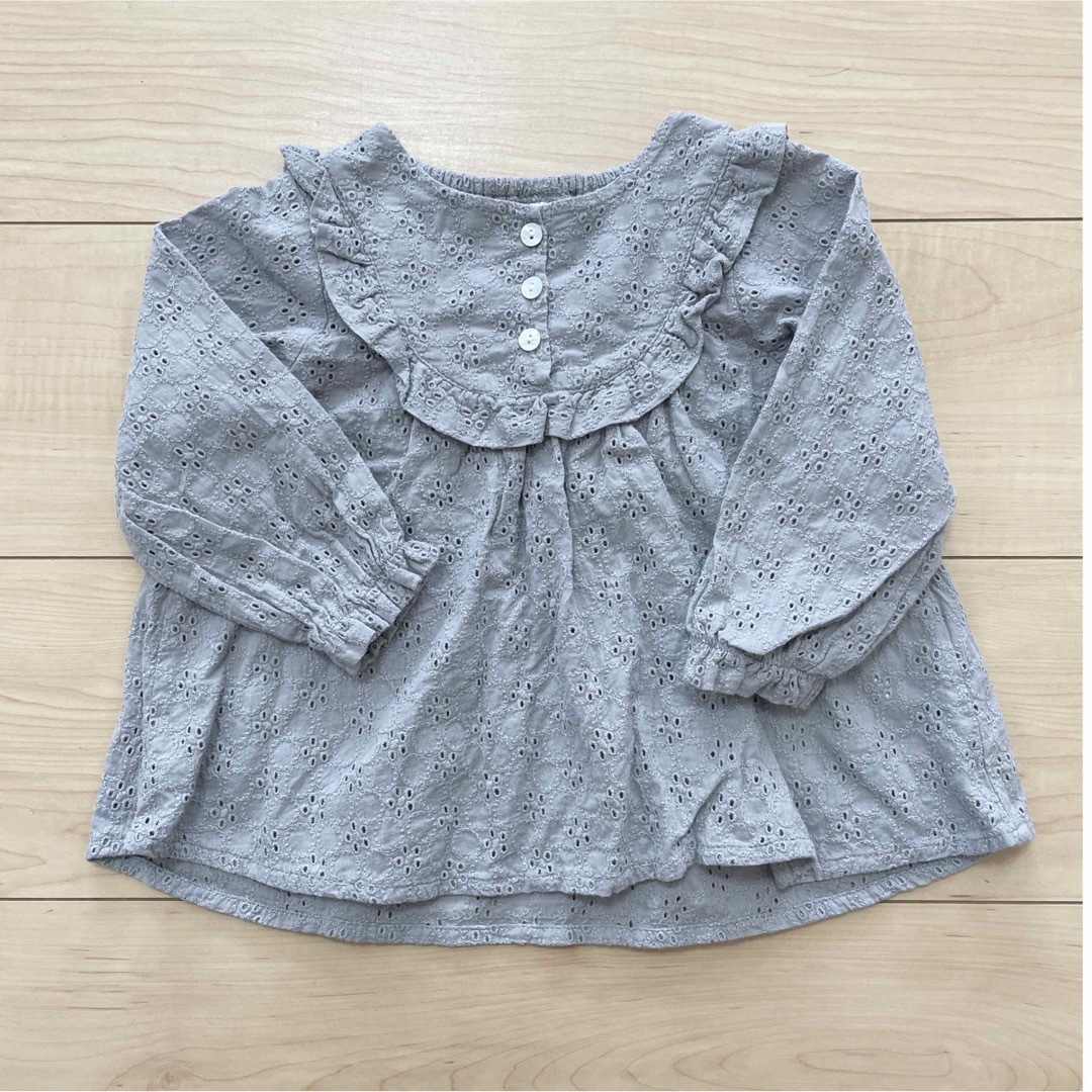 tete a tete(テータテート)のtete a tete ブラウス　Cottoli ワンピース　バースデイ　女の子 キッズ/ベビー/マタニティのキッズ服女の子用(90cm~)(ブラウス)の商品写真