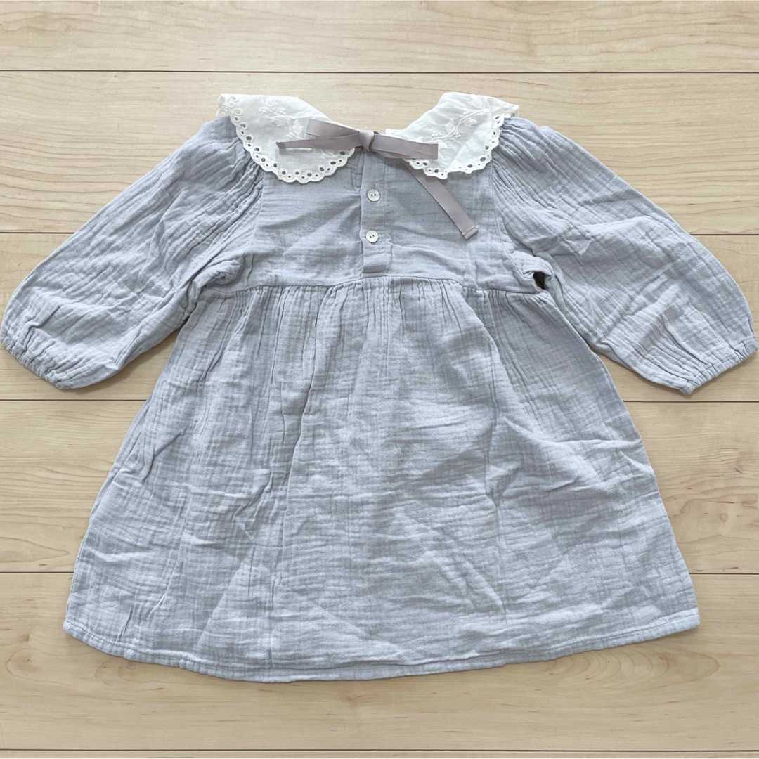 tete a tete(テータテート)のtete a tete ブラウス　Cottoli ワンピース　バースデイ　女の子 キッズ/ベビー/マタニティのキッズ服女の子用(90cm~)(ブラウス)の商品写真