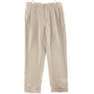 ラルフローレン(Ralph Lauren)の古着 ラルフローレン Ralph Lauren POLO by Ralph Lauren HAMMOND PANT ツータック チノパンツ メンズw35 /eaa390931(チノパン)