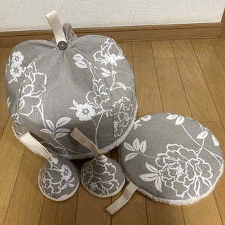 鍋帽子、鍋カバー、鍋保温エコ、ハンドメイド(収納/キッチン雑貨)