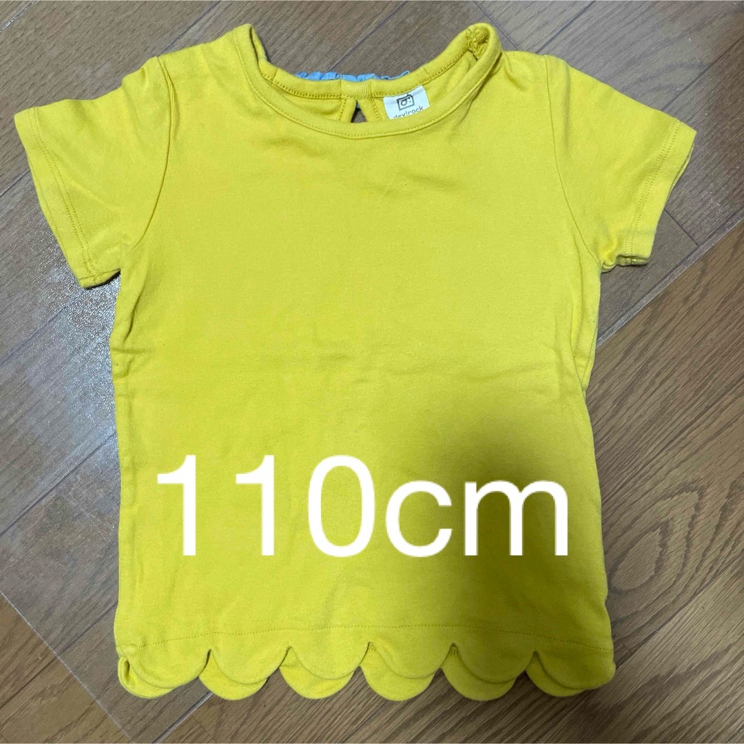 キッズTシャツ　まとめ売り 4枚　女の子　100 110 120 キッズ/ベビー/マタニティのキッズ服女の子用(90cm~)(Tシャツ/カットソー)の商品写真