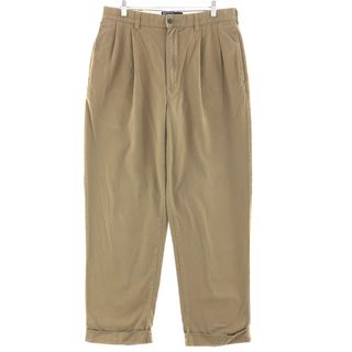 ラルフローレン(Ralph Lauren)の古着 ラルフローレン Ralph Lauren POLO by Ralph Lauren HAMMOND PANT ツータック チノパンツ メンズw34 /eaa391024(チノパン)