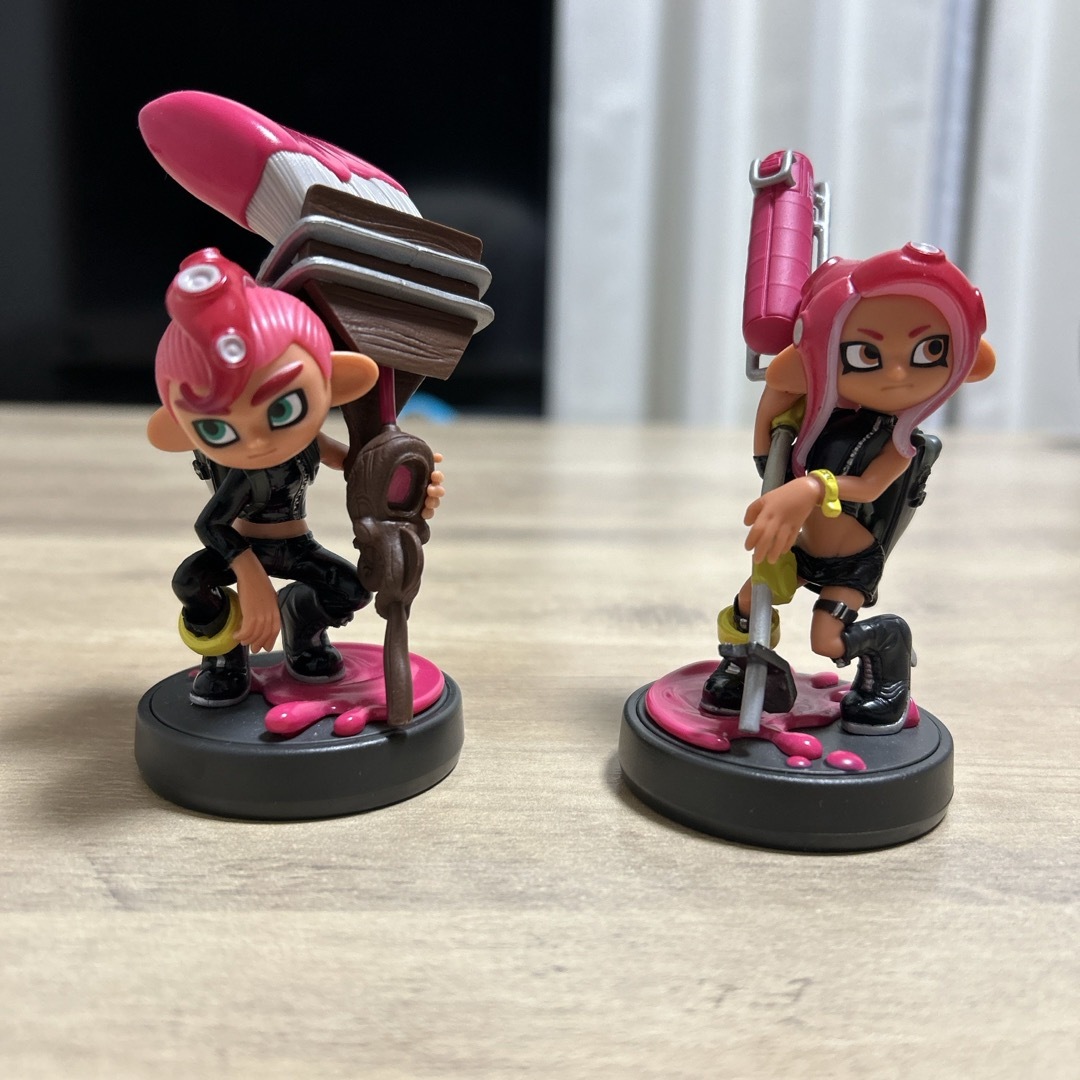 Nintendo Switch(ニンテンドースイッチ)のスプラトゥーン アミーボ amiibo  タコボーイ タコガール エンタメ/ホビーのフィギュア(ゲームキャラクター)の商品写真