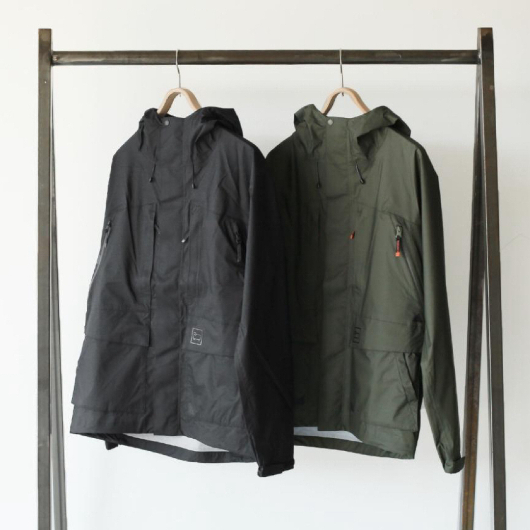 WOOLRICH(ウールリッチ)の新品WOOLRICH フード付き ジップアップブルゾン　WJOU0027 黒　M メンズのジャケット/アウター(ブルゾン)の商品写真