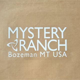 ミステリーランチ(MYSTERY RANCH)のMYSTERY RANCH ミステリーランチ カッティングステッカー◆白グロス◆(その他)