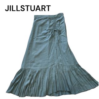 ジルスチュアート(JILLSTUART)のJILLSTUART★ティアード スカート プリーツ シャーリング【未使用品】(ロングワンピース/マキシワンピース)