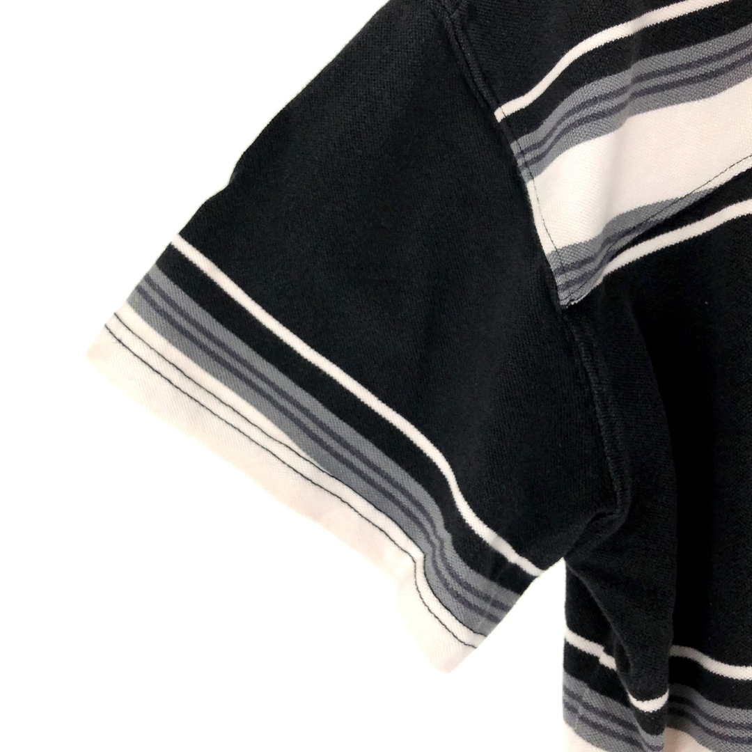 Timberland(ティンバーランド)の古着 ティンバーランド Timberland 半袖 ボーダー ポロシャツ メンズXL /eaa436593 メンズのトップス(ポロシャツ)の商品写真