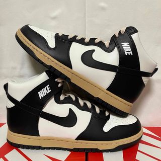 ナイキ(NIKE)のWMNS Dunk High "Black and Sail"(スニーカー)