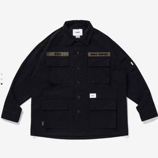 ダブルタップス(W)taps)の20AW WTAPS ジャングルシャツ コーデュラ M BLACK(シャツ)