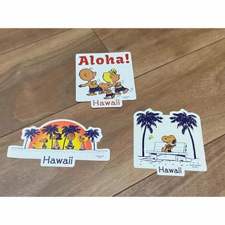 スヌーピー(SNOOPY)のスヌーピー　Hawaii ステッカー(キャラクターグッズ)