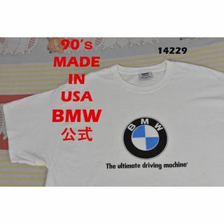 BMW 90’ｓ Tシャツ 14229 USA製 公式 非売品 綿100％ 80