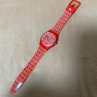 スウォッチ(swatch)のswatch 腕時計 レッド スウォッチ(腕時計)