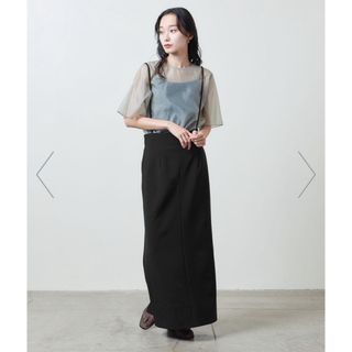 ユナイテッドアローズ(UNITED ARROWS)のMARW UNITED ARROWS  サスペンダー Iライン スカート(ロングスカート)