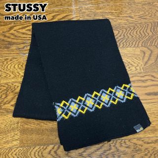 STUSSY - 90s USA製 OLD STUSSY オールドステューシー マフラー