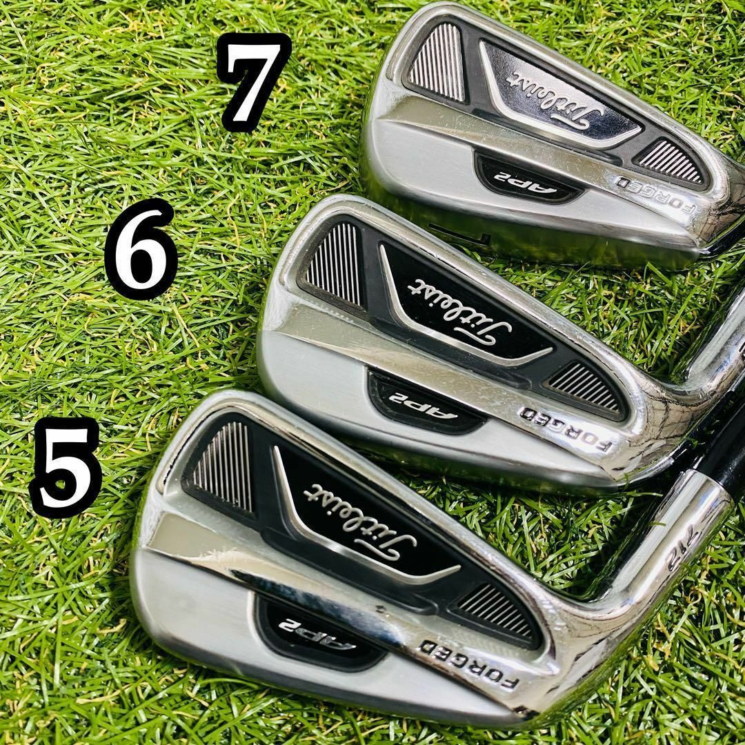 希少！美品！タイトリスト 714 AP2 5-W 7本セット NS950 R TITLEIST