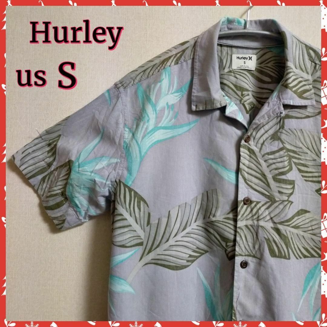 Hurley(ハーレー)の【Hurley】ハーレー　かりゆしウェア　アロハシャツ　✨美品✨ メンズのトップス(シャツ)の商品写真