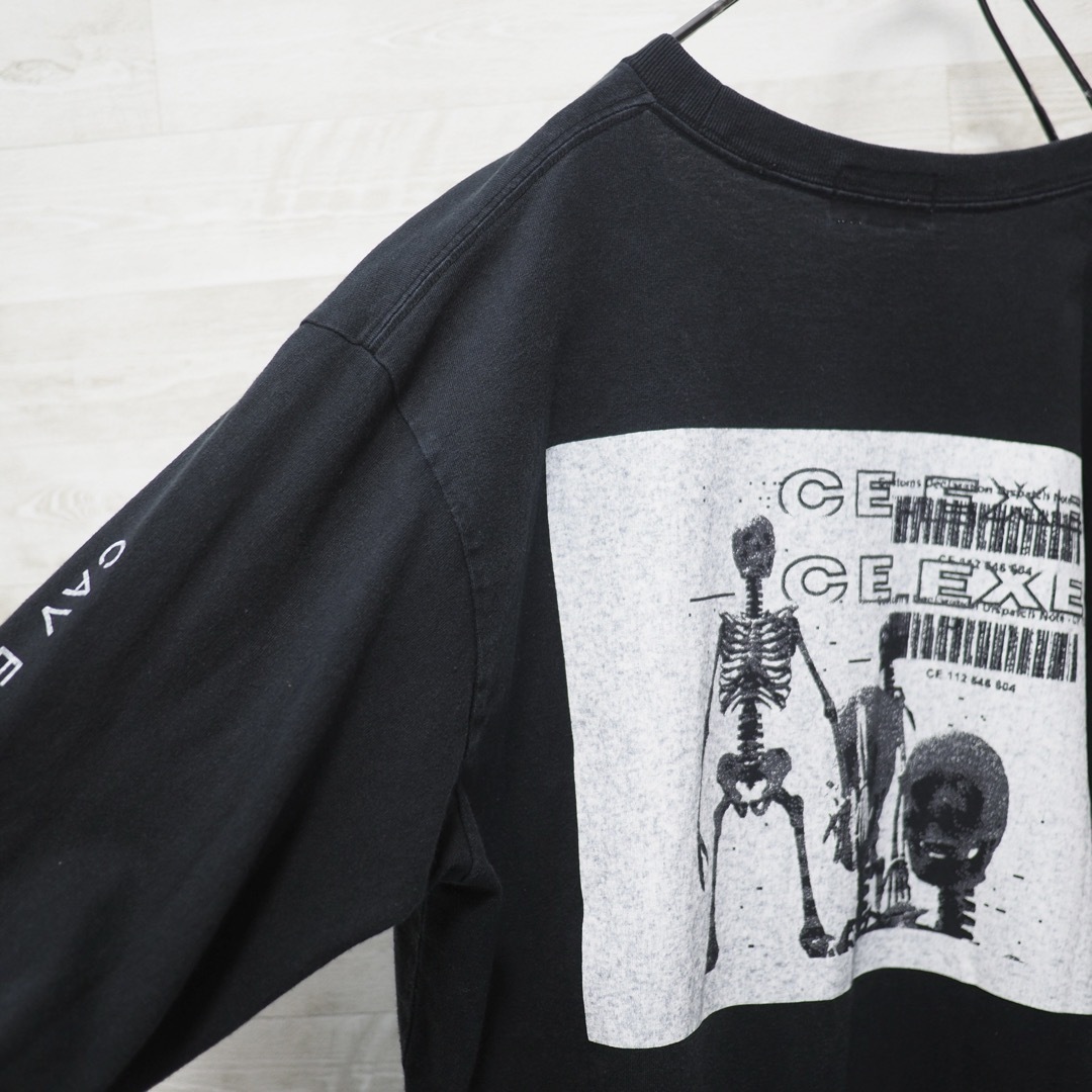 C.E 15SS Skel Long Sleeve Tee-Blk/L メンズのトップス(Tシャツ/カットソー(七分/長袖))の商品写真