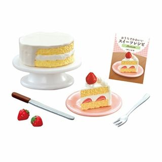 リーメント　スイーツレシピ　１．いちごたっぷりのショートケーキ　ミニチュア