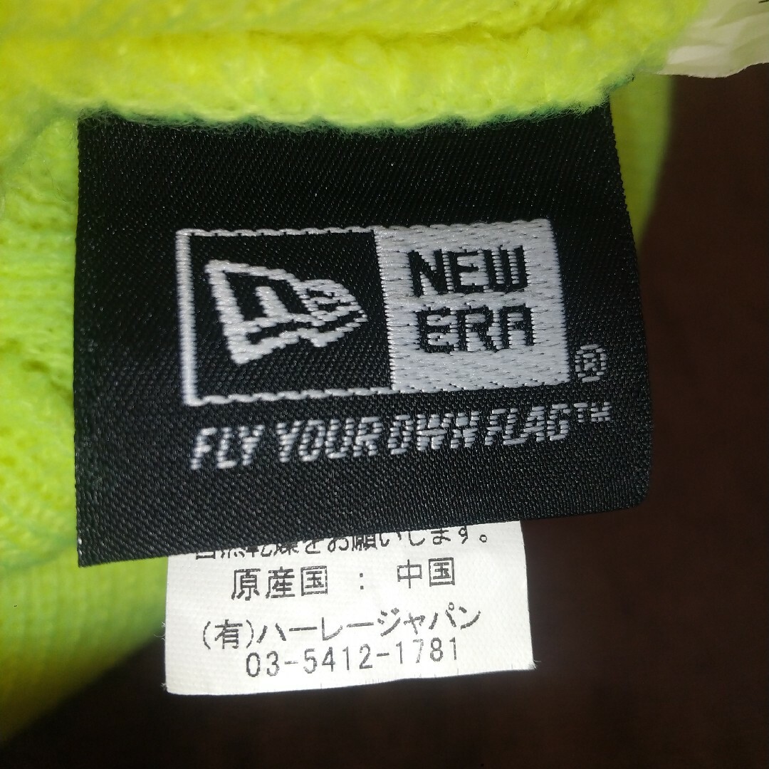 NEW ERA(ニューエラー)のNEW ERA×HURLEY ニューエラ×ハーレー ツバ付き ニット帽子 メンズの帽子(ニット帽/ビーニー)の商品写真