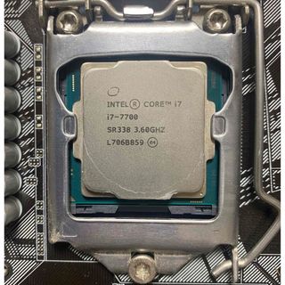 Intel Core I7-7700 & ASUS H170-PRO(PCパーツ)