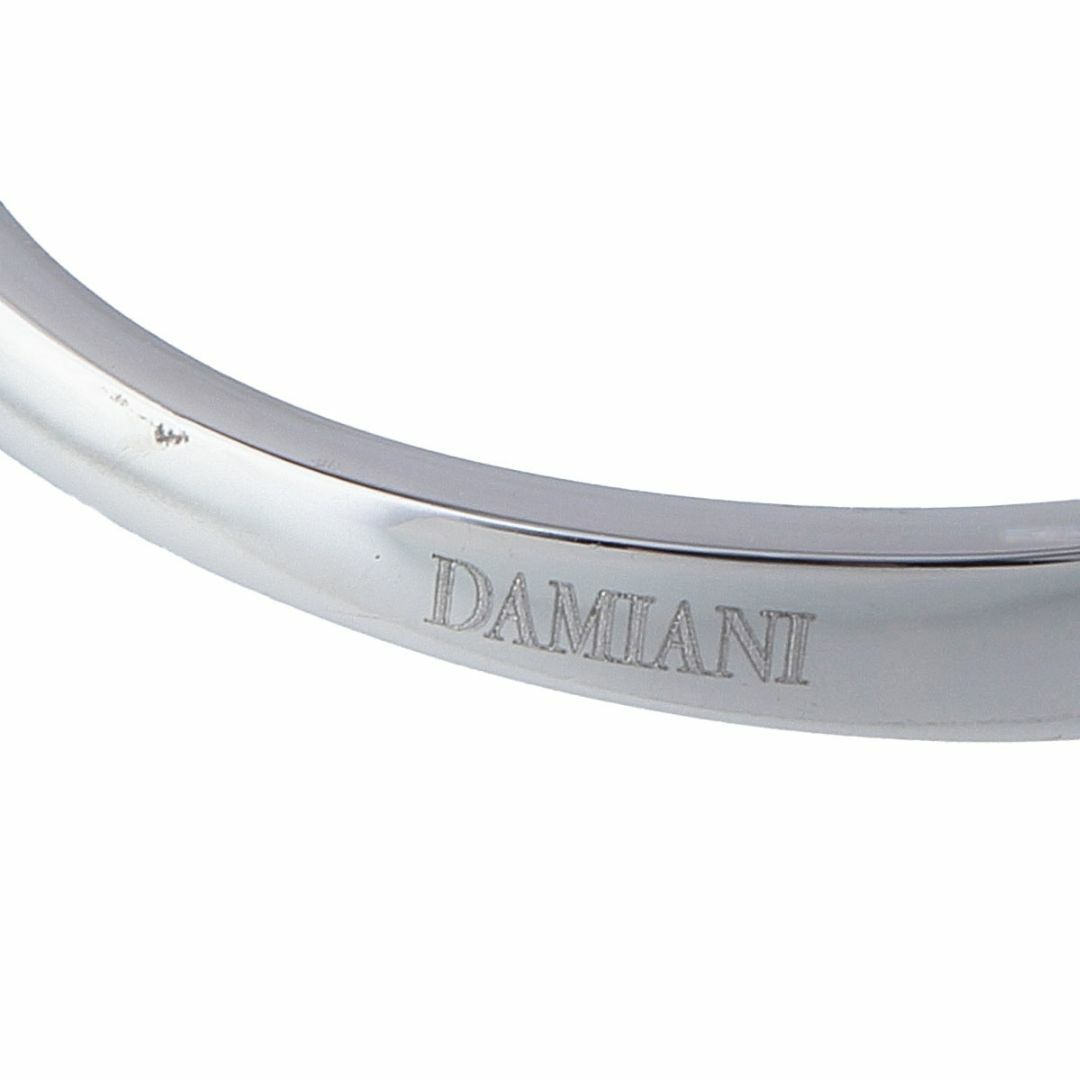 Damiani(ダミアーニ)のダミアーニ マルゲリータ ダイヤ リング 幅8mm 13号弱 750WG 新品仕上げ済 DAMIANI【16304】 レディースのアクセサリー(リング(指輪))の商品写真