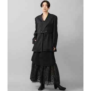 ウジョー(UJOH)のUJOH×LOKITHO 美品 Embroidery  Flare Skirt(ロングスカート)