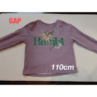 GAP Kids - 新品購入GAP ディズニー　バンビ　厚手　ロンTシャツ　