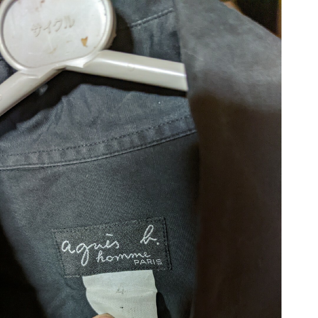 agnes b.(アニエスベー)の黒シャツ メンズのトップス(シャツ)の商品写真