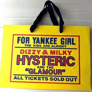 ヒステリックグラマー(HYSTERIC GLAMOUR)のヒステリックグラマー　ショッパー　紙袋(ショップ袋)