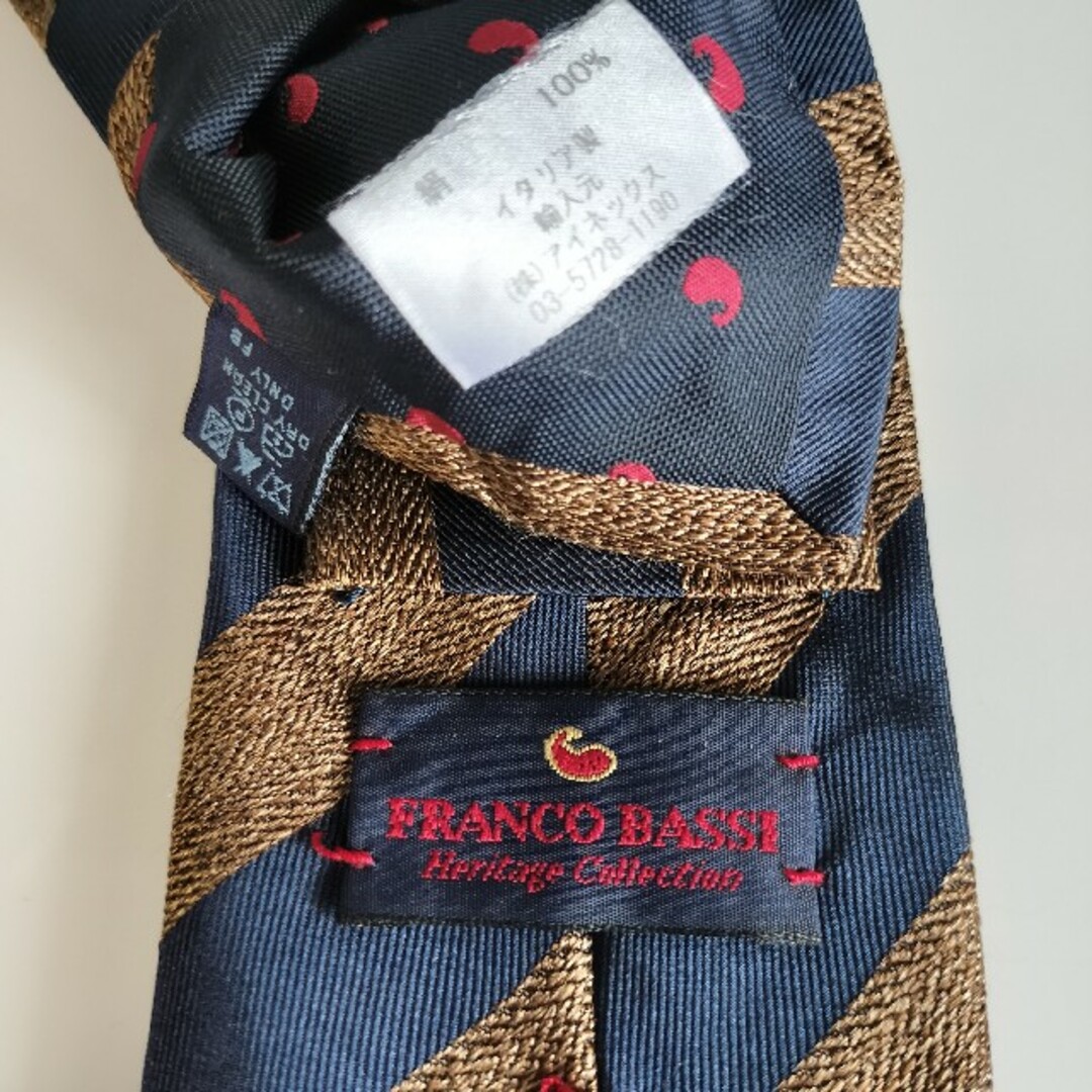 FRANCO BASSI(フランコバッシ)のフランコバッシ　ネクタイ メンズのファッション小物(ネクタイ)の商品写真