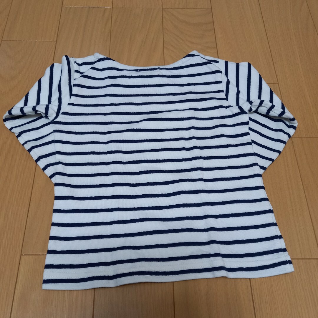 Branshes(ブランシェス)の長袖シャツ　110cm キッズ/ベビー/マタニティのキッズ服男の子用(90cm~)(Tシャツ/カットソー)の商品写真