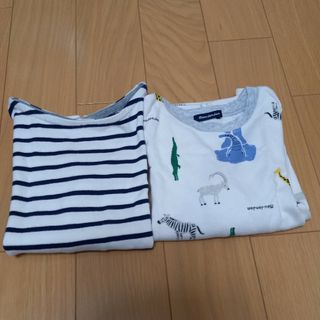 ブランシェス(Branshes)の長袖シャツ　110cm(Tシャツ/カットソー)