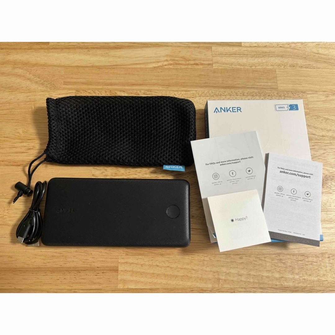 Anker(アンカー)のAnker モバイルバッテリー　20000 スマホ/家電/カメラのスマートフォン/携帯電話(バッテリー/充電器)の商品写真