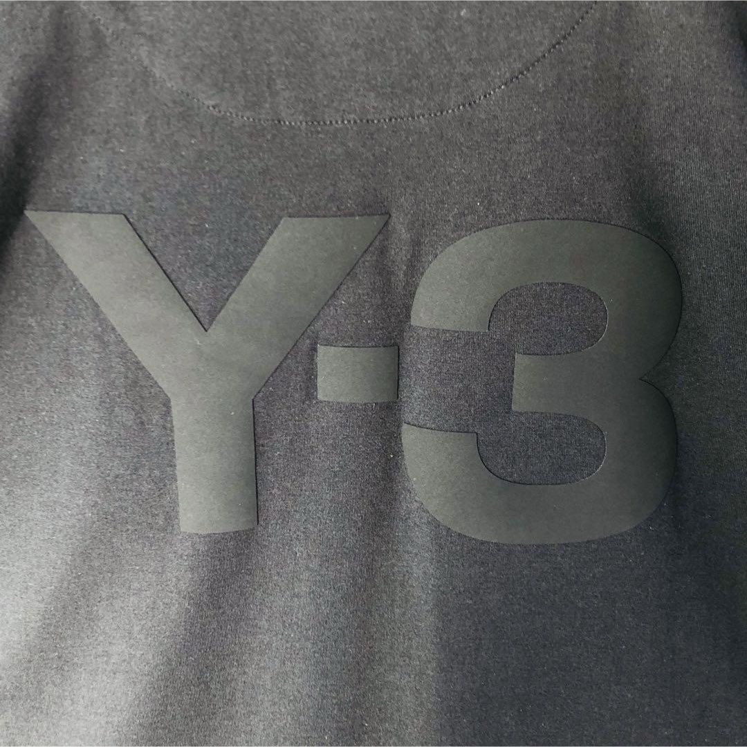 Y-3(ワイスリー)の【美品】Y-3 バックロゴ 即完売モデル 定番カラー 希少サイズ ゆるだぼ2XL メンズのトップス(Tシャツ/カットソー(半袖/袖なし))の商品写真