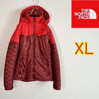 ザノースフェイス(THE NORTH FACE)のノースフェイス　キルティングジャケット　VX 赤茶　レディースXL(ブルゾン)