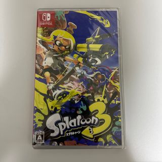 ニンテンドースイッチ(Nintendo Switch)の新品　スプラトゥーン３　Switch　任天堂　ゲームソフト　パッケージ版(家庭用ゲームソフト)