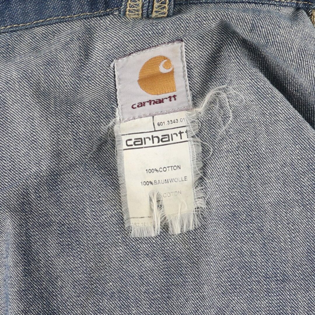 carhartt(カーハート)の古着 カーハート Carhartt デニムジャケット メンズM /eaa433942 メンズのジャケット/アウター(Gジャン/デニムジャケット)の商品写真