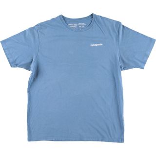 パタゴニア(patagonia)の古着 パタゴニア Patagonia REGULAR FIT バックプリント 半袖 ロゴTシャツ メンズM  /eaa430201(Tシャツ/カットソー(半袖/袖なし))