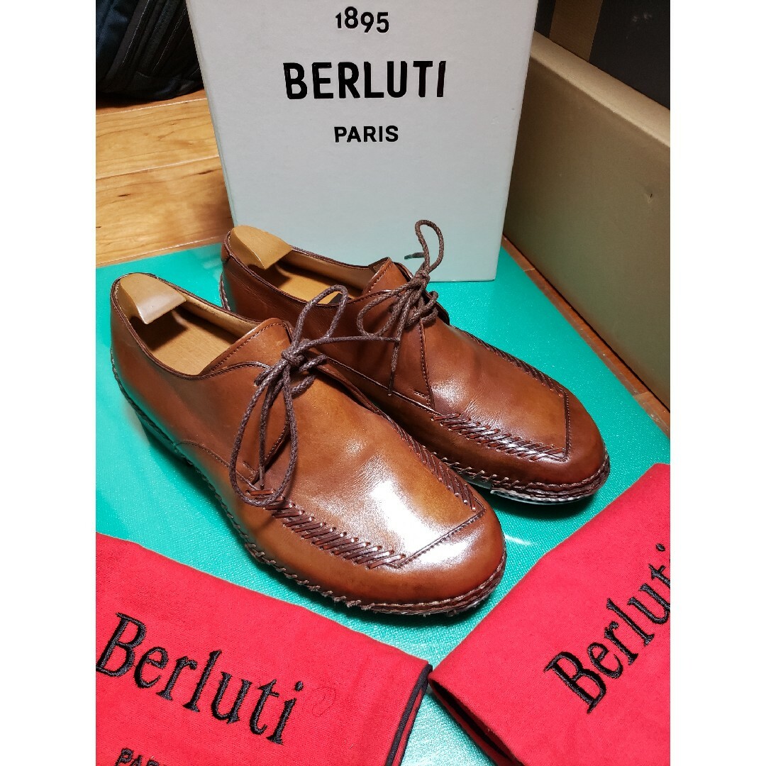 美品・希少】Berluti ベルルッティ インディオ Indio 5ハーフ 美品・希少】Berluti ベルルッティ インディオ Indio 5ハーフ