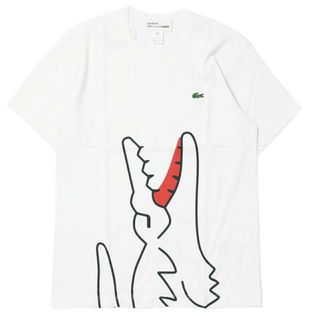 コムデギャルソン(COMME des GARCONS)のラコステ LACOSTE ×COMME des GARCONS SHIRT コムデギャルソン コラボ Tシャツ カットソー(Tシャツ/カットソー(半袖/袖なし))