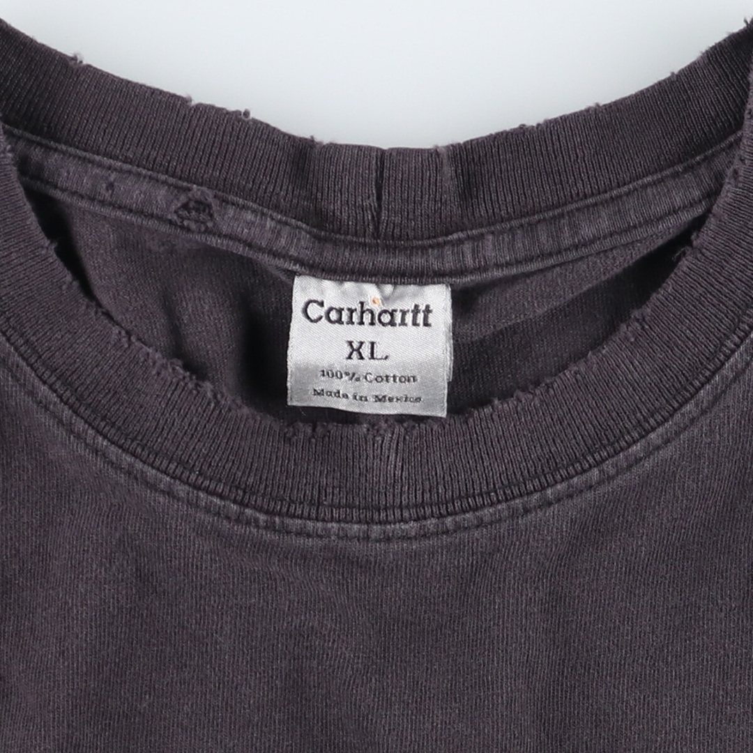 carhartt(カーハート)の古着 カーハート Carhartt 半袖 ワンポイントロゴポケットTシャツ メンズXL /eaa430788 メンズのトップス(Tシャツ/カットソー(半袖/袖なし))の商品写真