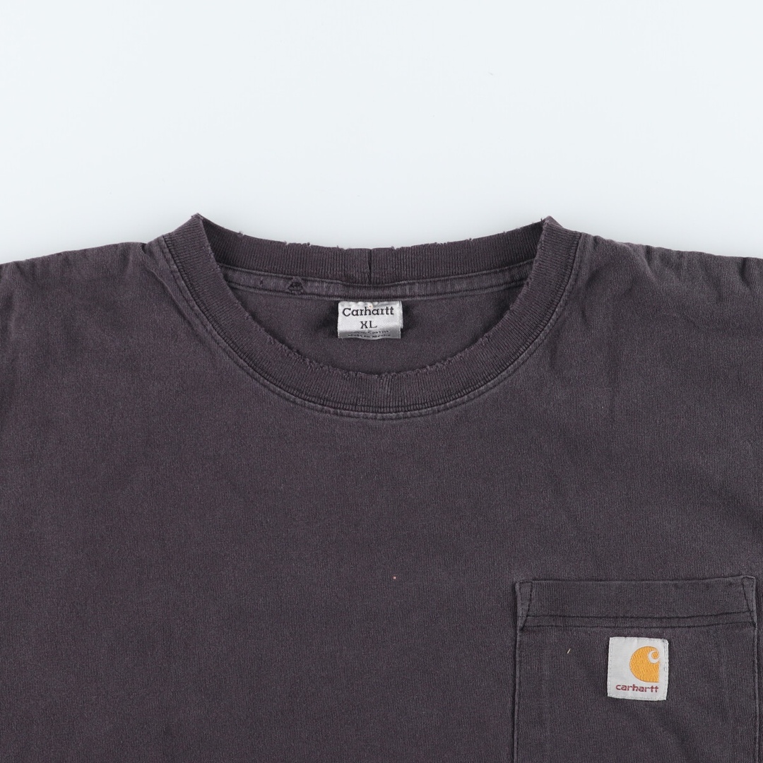 carhartt(カーハート)の古着 カーハート Carhartt 半袖 ワンポイントロゴポケットTシャツ メンズXL /eaa430788 メンズのトップス(Tシャツ/カットソー(半袖/袖なし))の商品写真