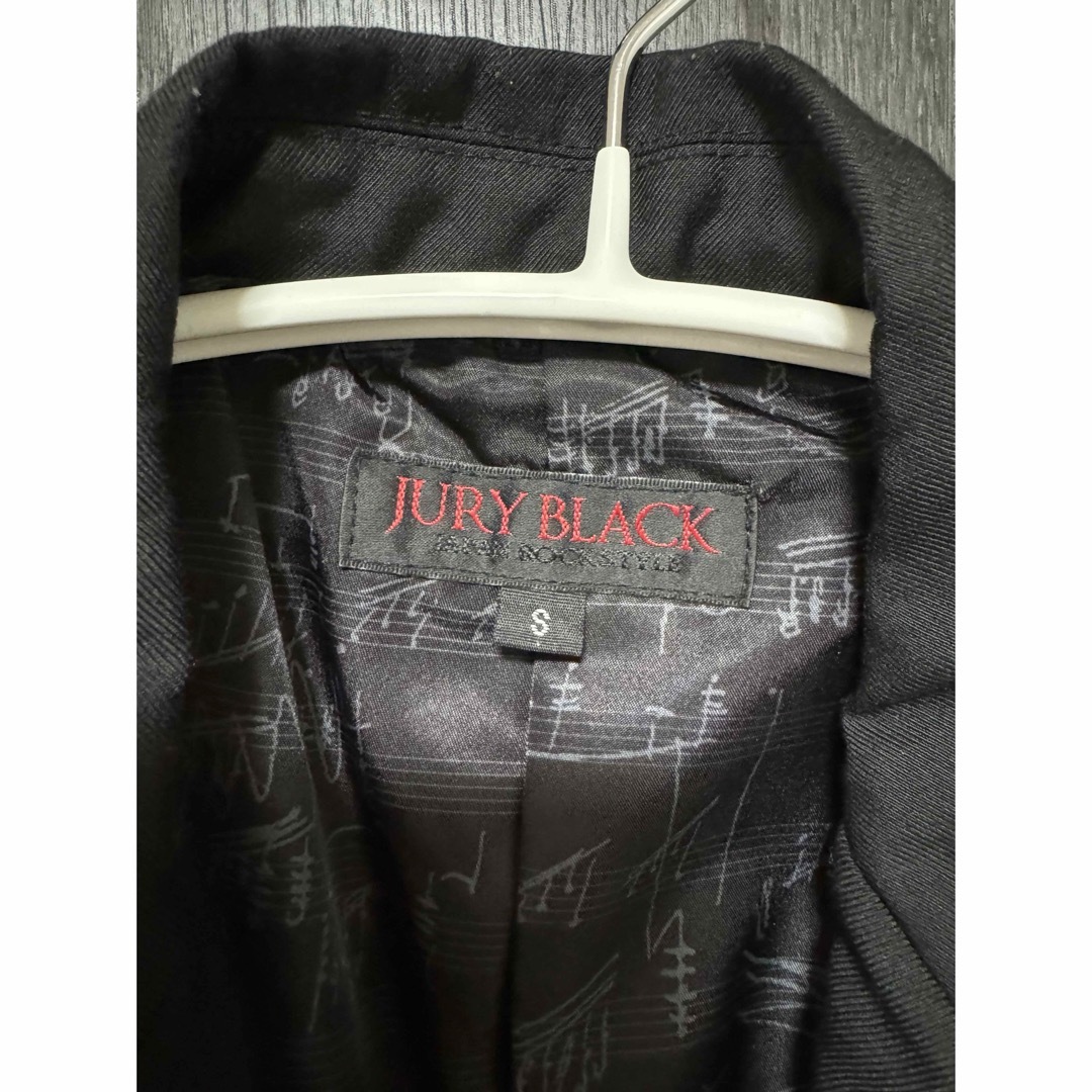 JURY BLACK テーラードジャケット メンズのジャケット/アウター(テーラードジャケット)の商品写真