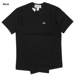 コムデギャルソン(COMME des GARCONS)のラコステ LACOSTE ×COMME des GARCONS SHIRT コムデギャルソン コラボ Tシャツ カットソー Black(Tシャツ/カットソー(半袖/袖なし))