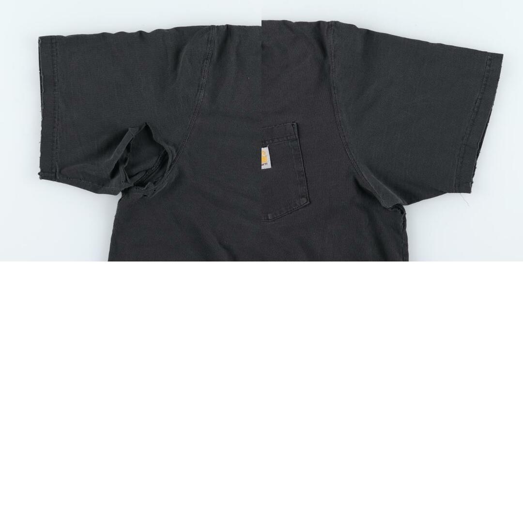 carhartt(カーハート)の古着 カーハート Carhartt ORIGINAL FIT 半袖 ワンポイントロゴポケットTシャツ メンズXL /eaa430510 メンズのトップス(Tシャツ/カットソー(半袖/袖なし))の商品写真