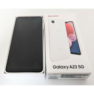 サムスン(SAMSUNG)のGalaxy A23 5G ギャラクシー Android SIMフリー ホワイト(スマートフォン本体)