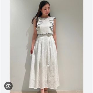 SNIDEL - 美品❤️SNIDELスナイデルパンチングレースワンピース