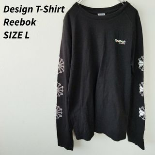 Reebok - 美品 Reebok　リーボック ロンT 長袖Tシャツ ロンティー スリーブロゴ