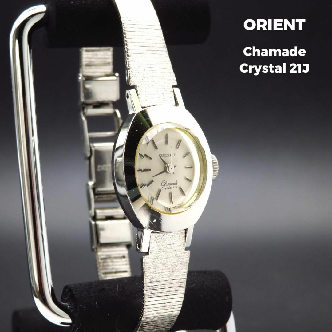 ORIENT - Orient Chamade Crystal 手巻き腕時計 21J の通販 by ORIENT - Orient Chamade Crystal 手巻き腕時計 21J の通販 by