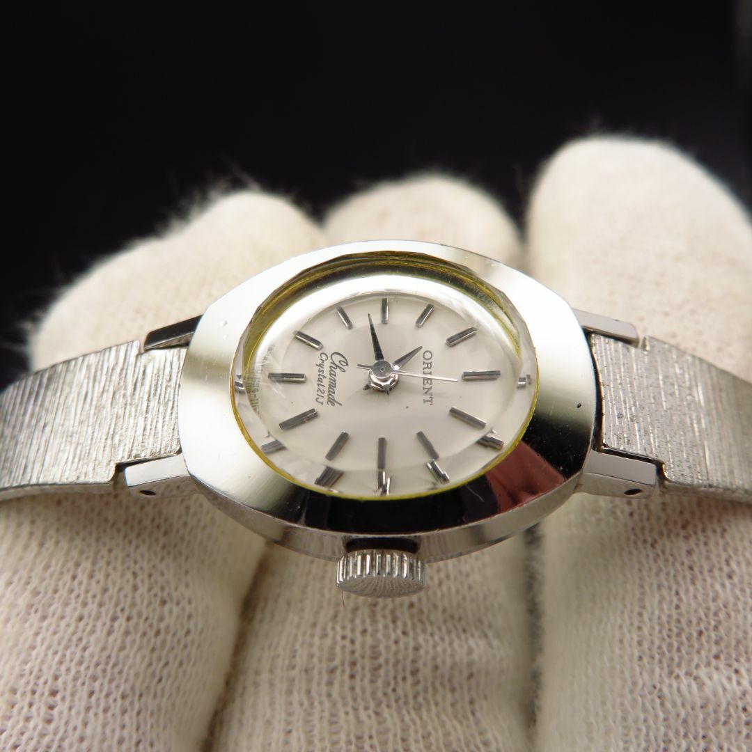 ORIENT - Orient Chamade Crystal 手巻き腕時計 21J の通販 by ORIENT - Orient Chamade Crystal 手巻き腕時計 21J の通販 by